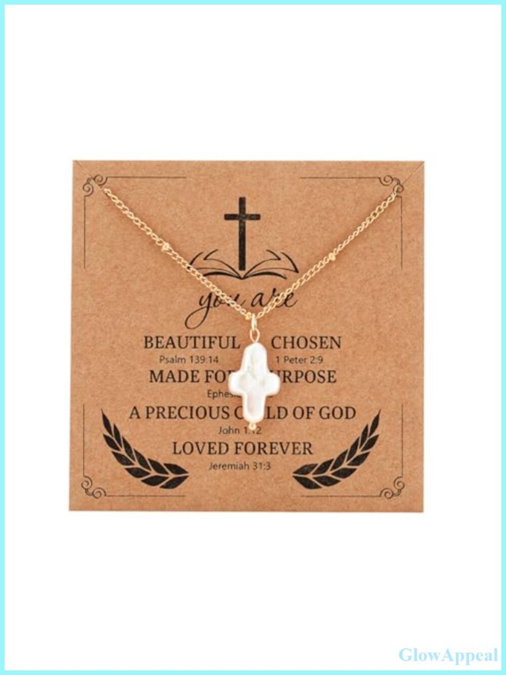 Freshwater Pearl Cross Necklace Baroque Chunky Big Cross Pearl Necklace